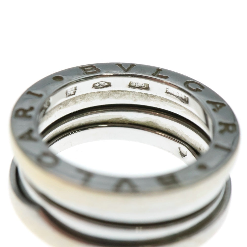 BVLGARI(ブルガリ) B-Zero1 ビーゼロワン 2バンド リング 指輪 K18WG ホワイトゴールド 7.5号