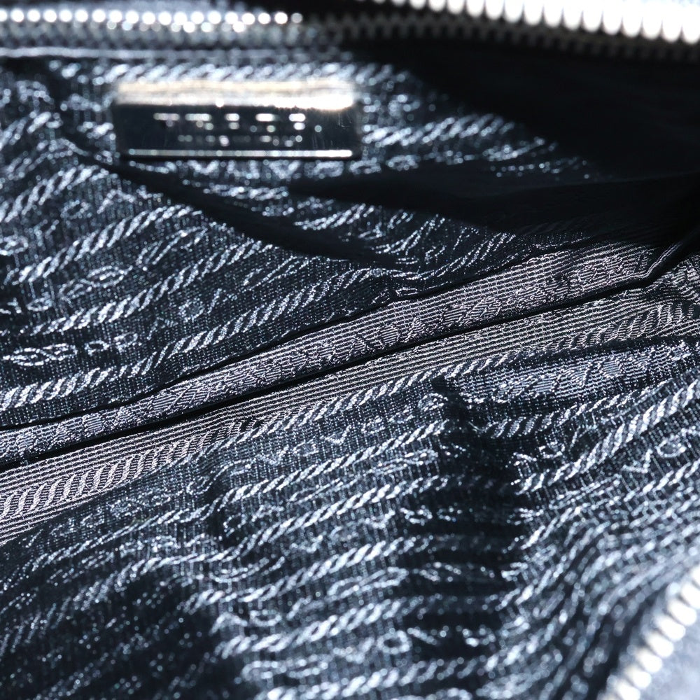 PRADA(プラダ) ショルダーバッグ ブラック ナイロン×レザー BT0464