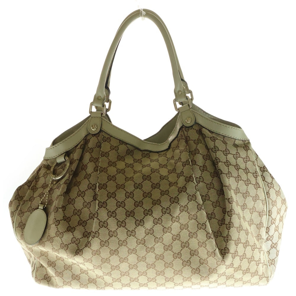 GUCCI(グッチ) スーキー GGキャンバス トートバッグ ベージュ キャンバス 211943