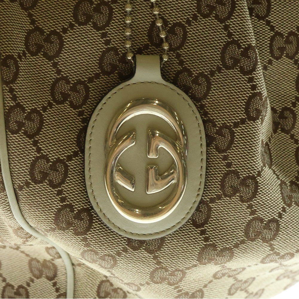 GUCCI(グッチ) スーキー GGキャンバス トートバッグ ベージュ キャンバス 211943