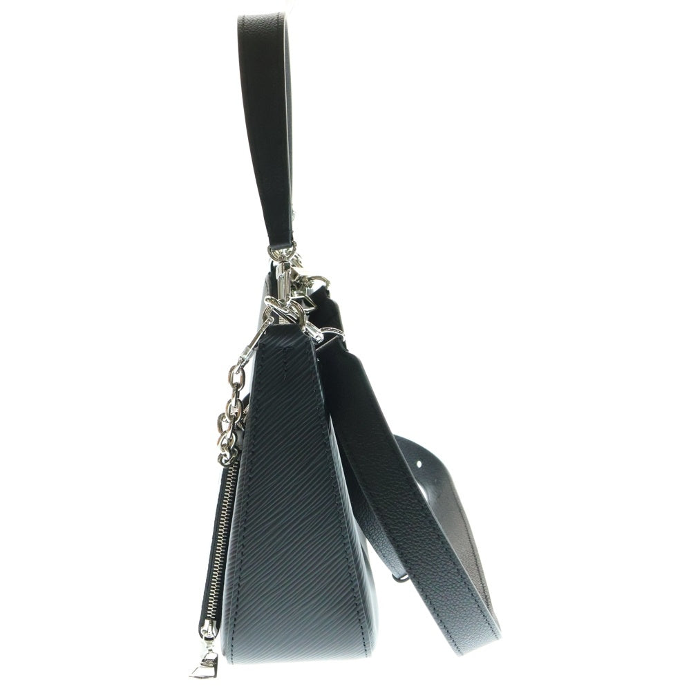 LOUIS VUITTON(ルイヴィトン) エピ マレル 2WAYバッグ ハンドバッグ ショルダーバッグ チェーンバッグ ブラック ノワール シルバー金具 ICタイプ レザー×PVC M80689
