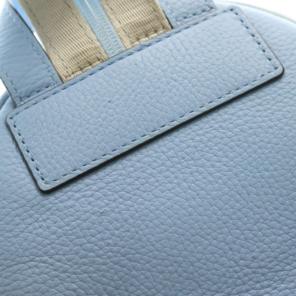 MICHAEL KORS(マイケルコース) スタッズ リュックサック バックパック ショルダーバッグ レザー ライトブルー シルバー金具