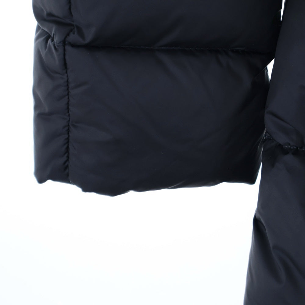 TATRAS(タトラス) 23AW ポリテアマ フーデッド ジップアップ ダウン ロングジャケット コート ブラック レディース LTAT23A4694