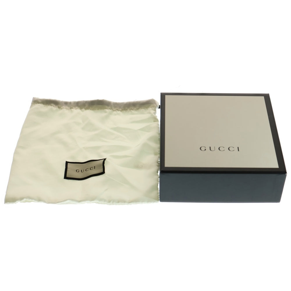 GUCCI(グッチ) GGマーモント ロゴバックル レザーベルト ブラック/ゴールド 400593