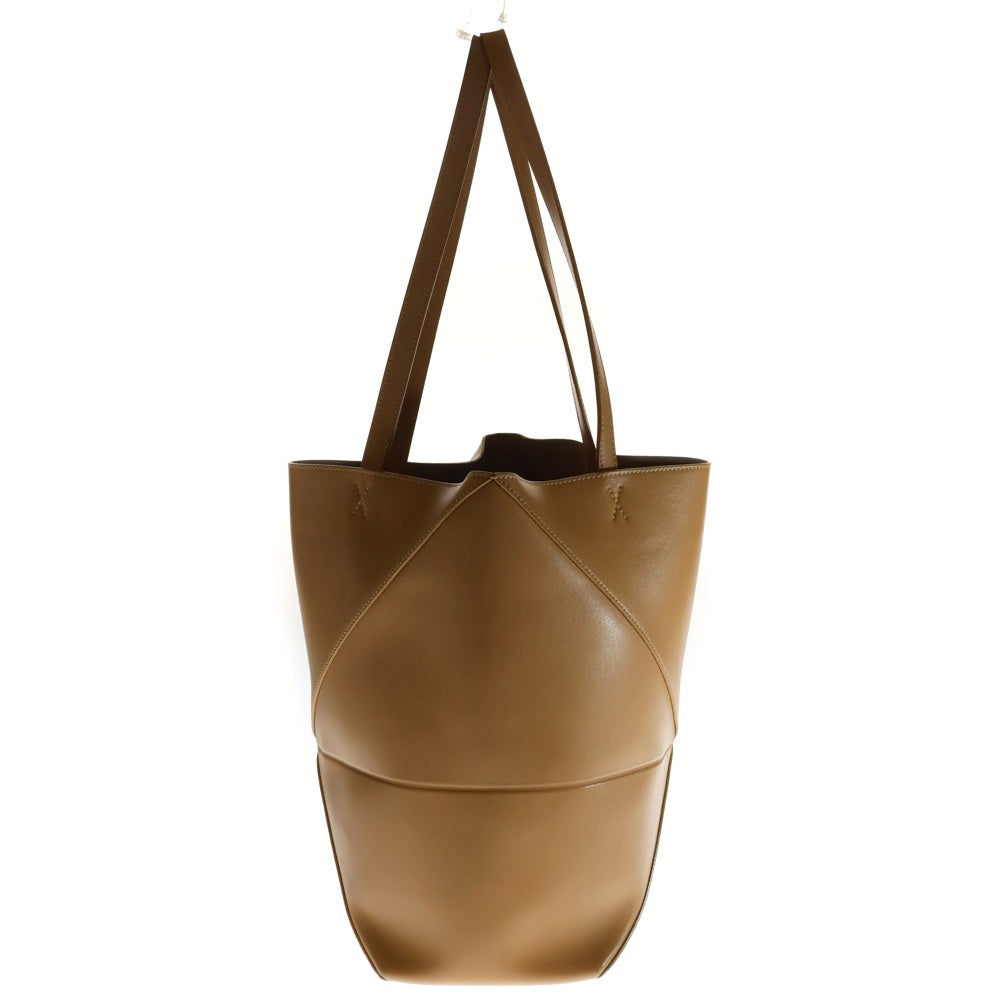 LOEWE(ロエベ) パズル フォルド トートバッグ ハンドバッグ ブラウン キャメル ブラウン レザー