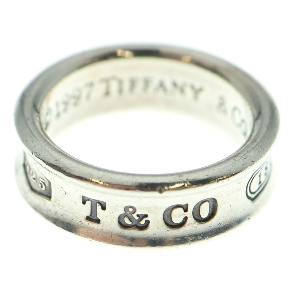 TIFFANY&Co(ティファニー) SV925 ナローリング 指輪 シルバー 8.2g 1837
