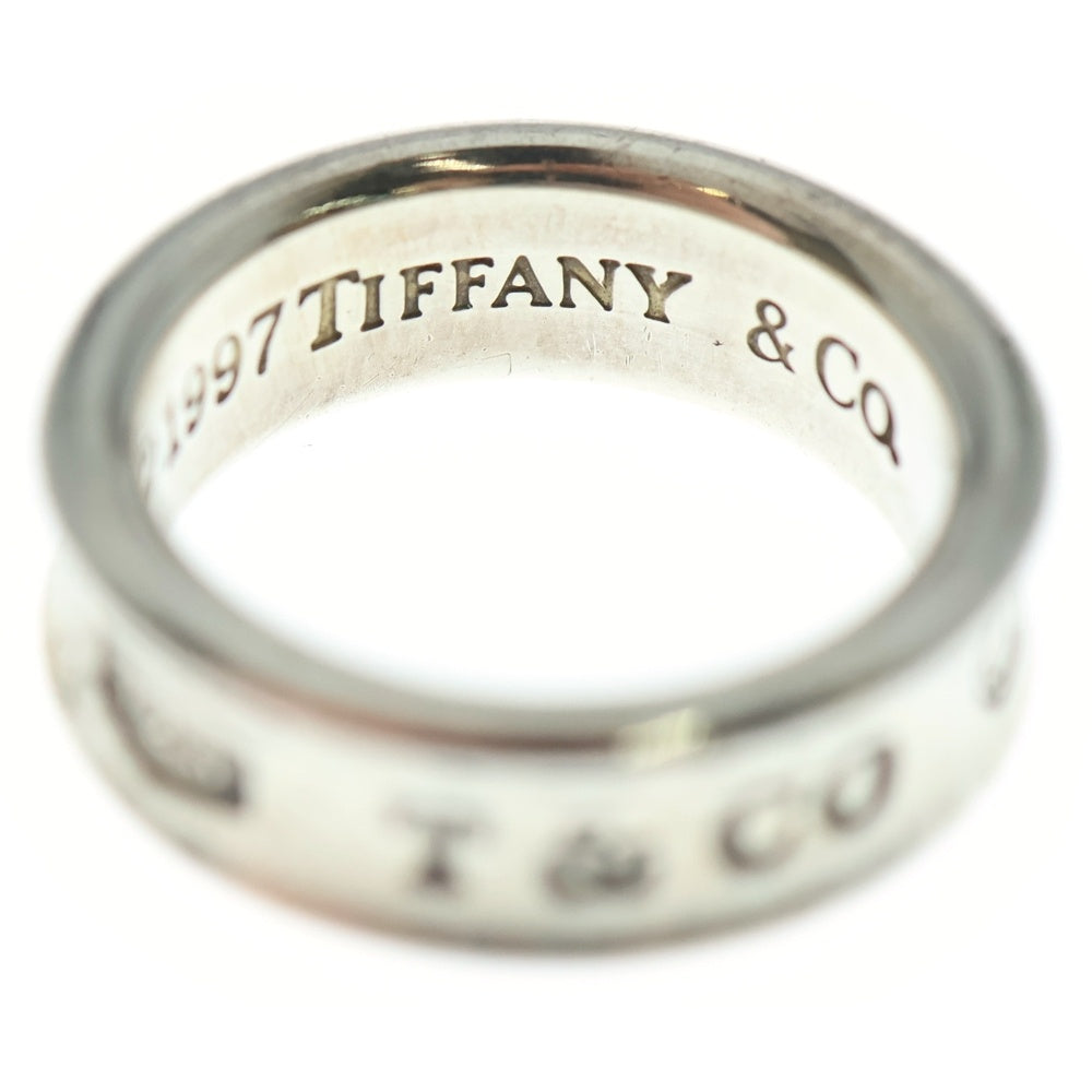 TIFFANY&Co(ティファニー) SV925 ナローリング 指輪 シルバー 8.2g 1837