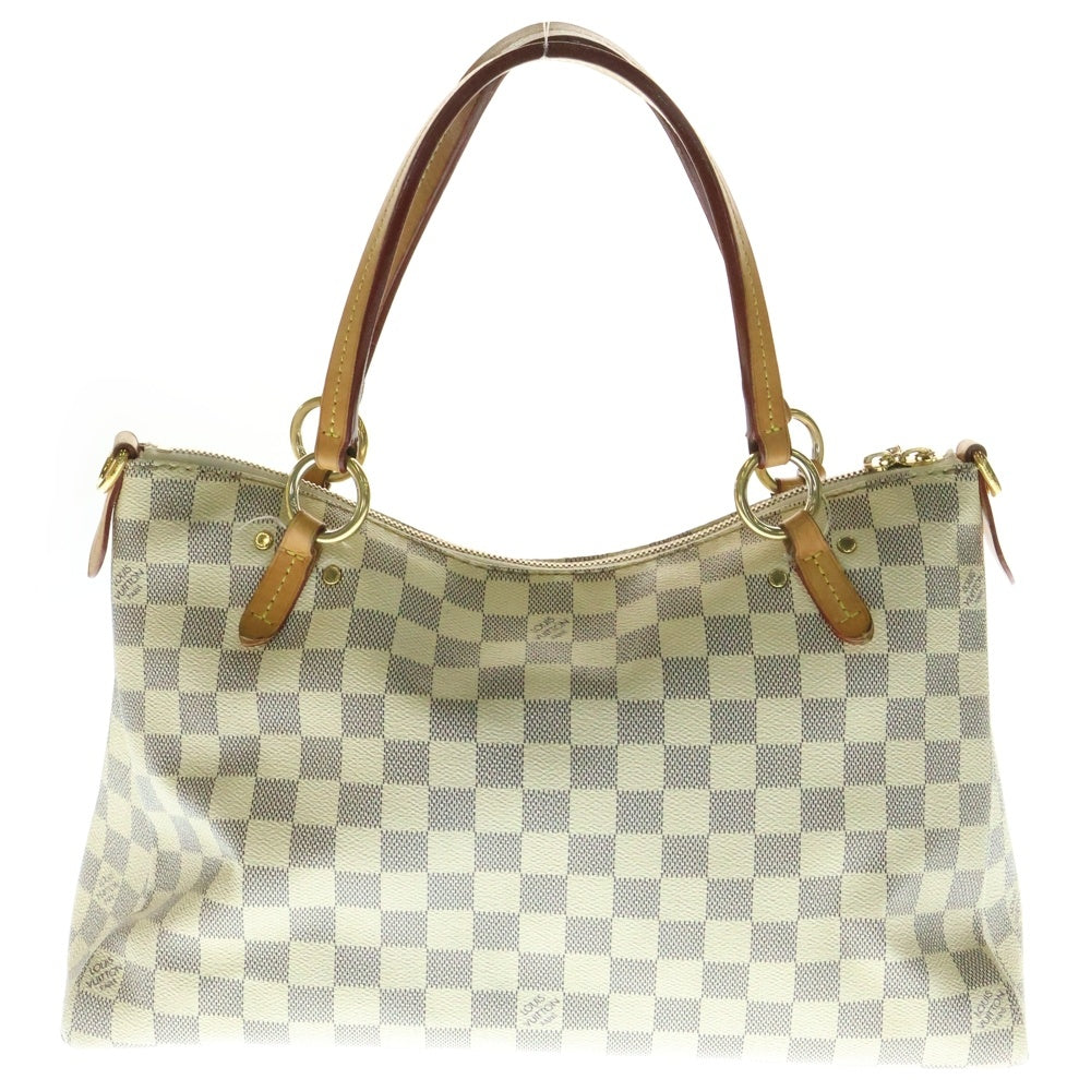 LOUIS VUITTON(ルイヴィトン) ダミエアズール リミントン 2WAYバッグ ハンドバッグ ショルダーバッグ アイボリー×ブラウン レザー×PVC ゴールド金具 N40022