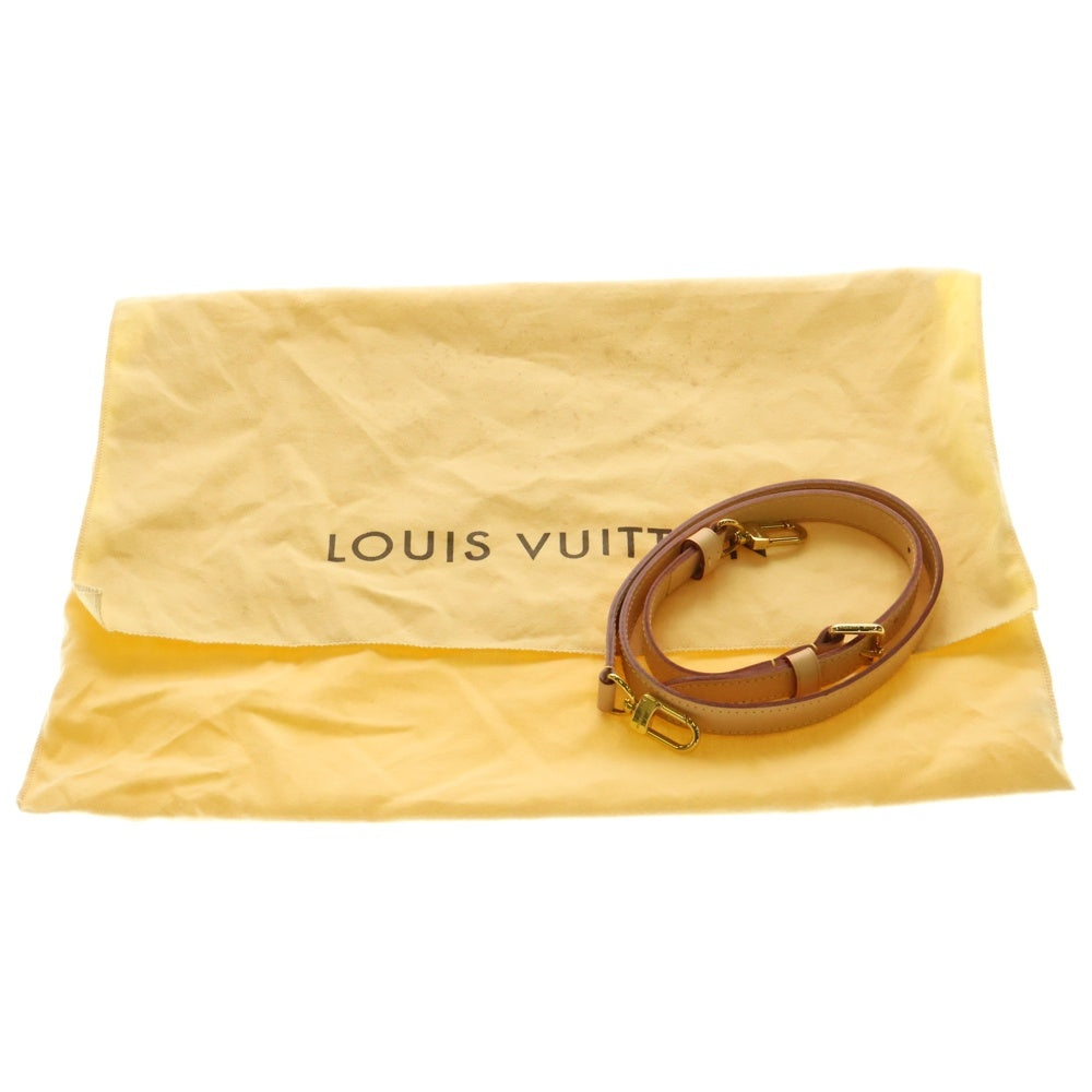 LOUIS VUITTON(ルイヴィトン) ダミエアズール リミントン 2WAYバッグ ハンドバッグ ショルダーバッグ アイボリー×ブラウン レザー×PVC ゴールド金具 N40022