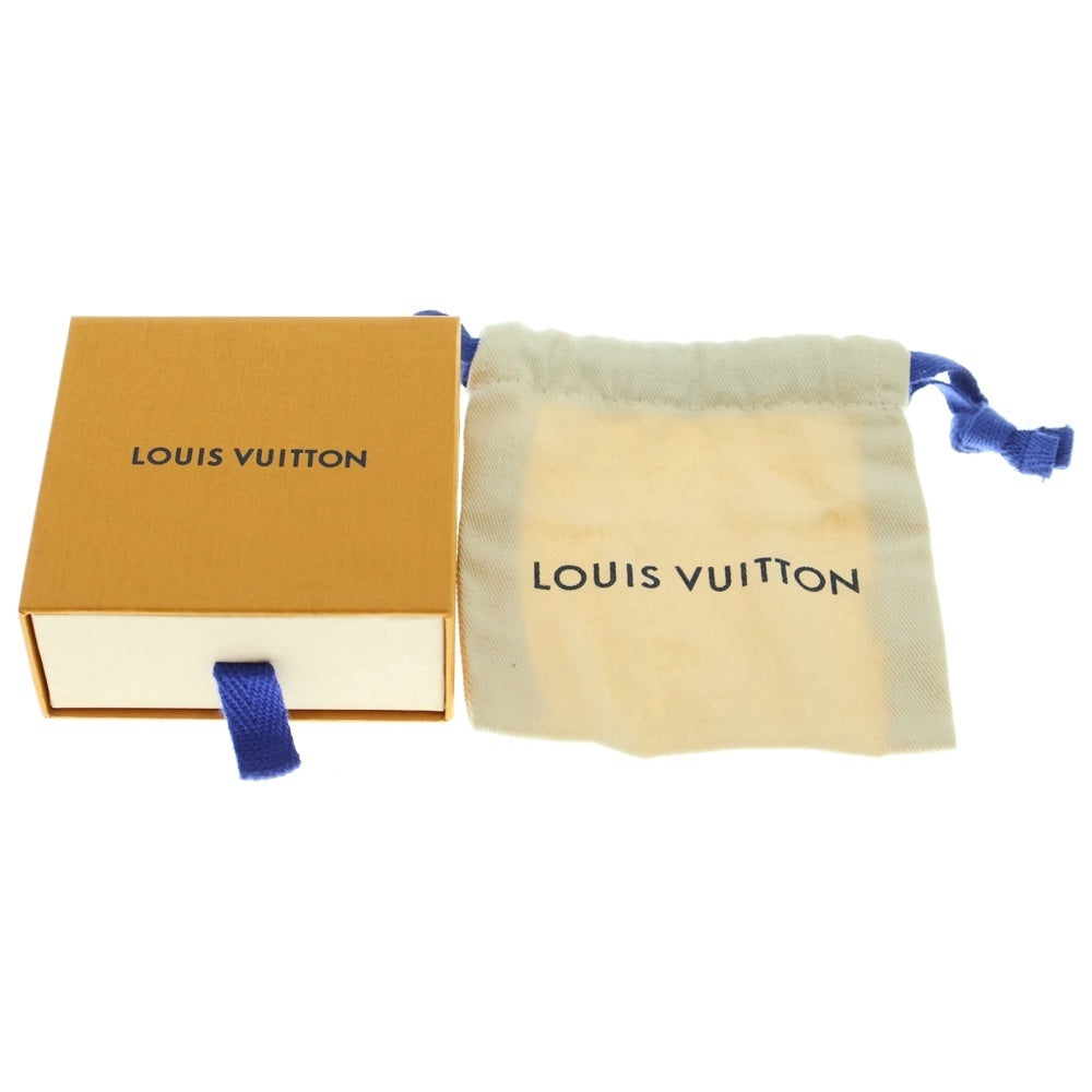 LOUIS VUITTON(ルイヴィトン) モノグラム LV アイコニック フラワー ブレスレット ブラウン ゴールド金具 レザー M8807Z