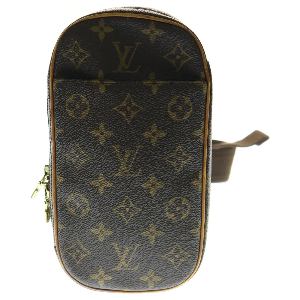 LOUIS VUITTON(ルイヴィトン) モノグラム ポシェット・ガンジュ ショルダーバッグ ブラウン PVCレザー M51870
