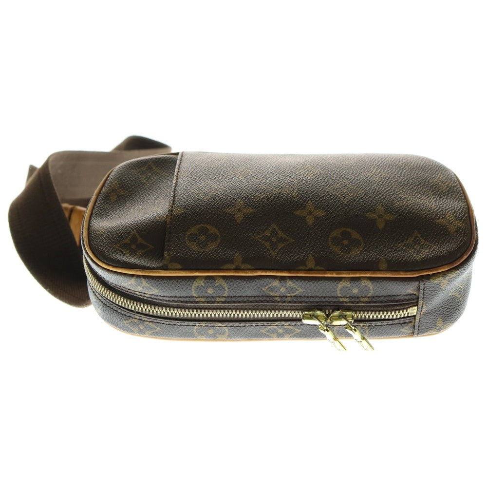 LOUIS VUITTON(ルイヴィトン) モノグラム ポシェット・ガンジュ ショルダーバッグ ブラウン PVCレザー M51870