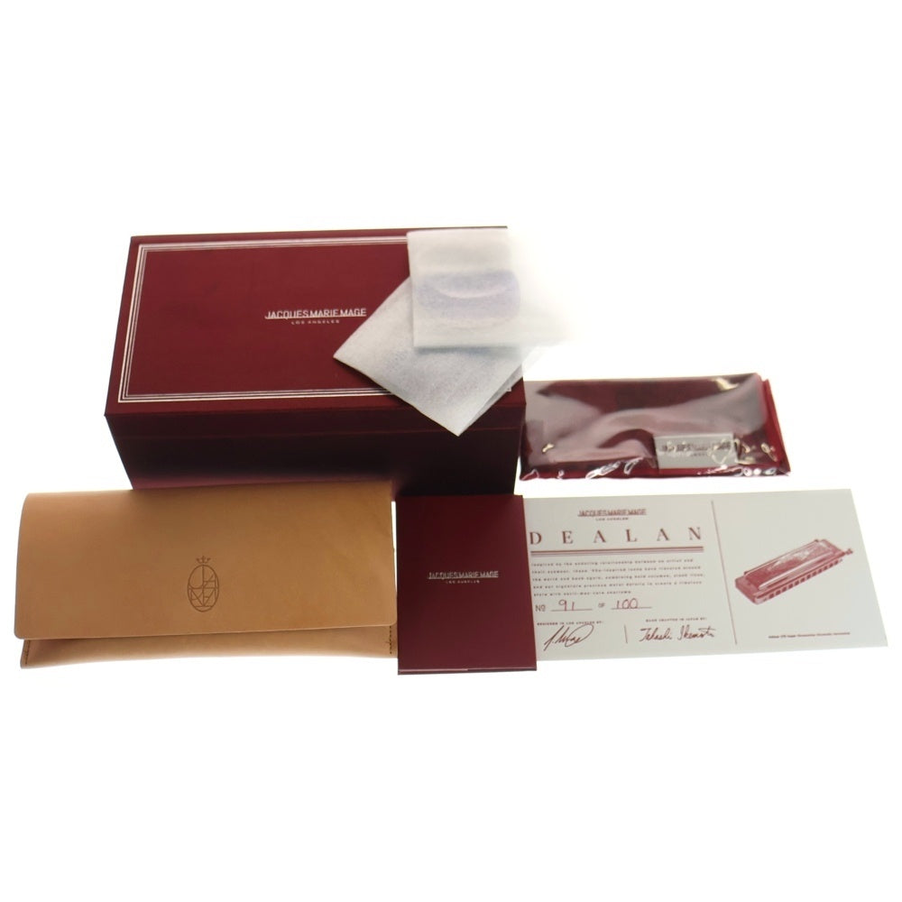 JACQUES MARIE MAGE(ジャック マリー マージュ) DEALAN 53 ディラン カラーレンズサングラス アイウェア ブルー JMMDEX10X