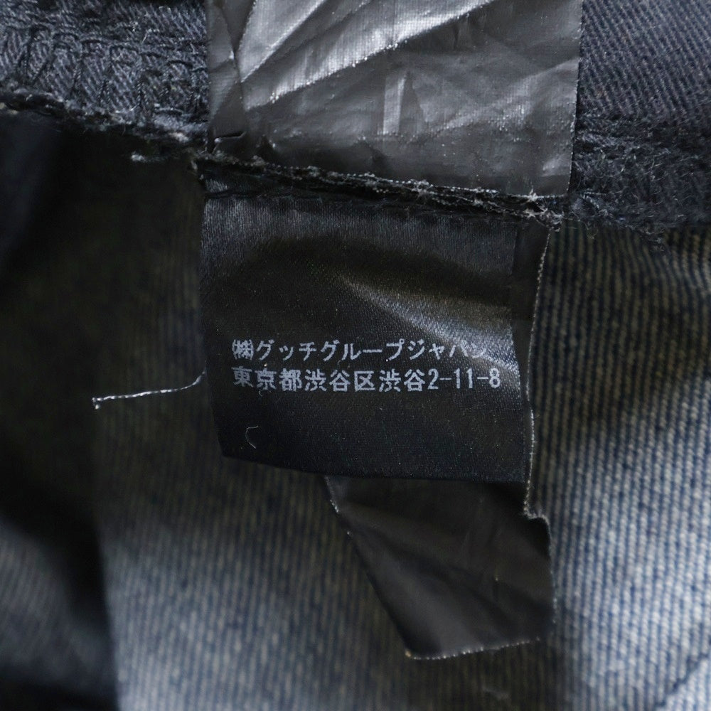 SAINT LAURENT PARIS(サンローランパリ) ボタンフライ コーティングデニムパンツ インディゴ 315391