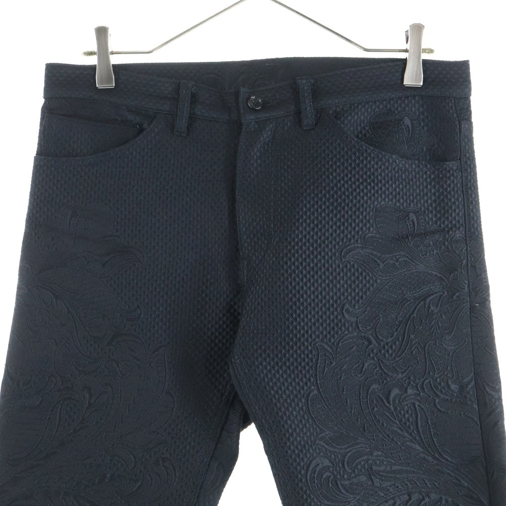 COMME des GARCONS(コムデギャルソン) 総柄パンツ ブラック PD-P016