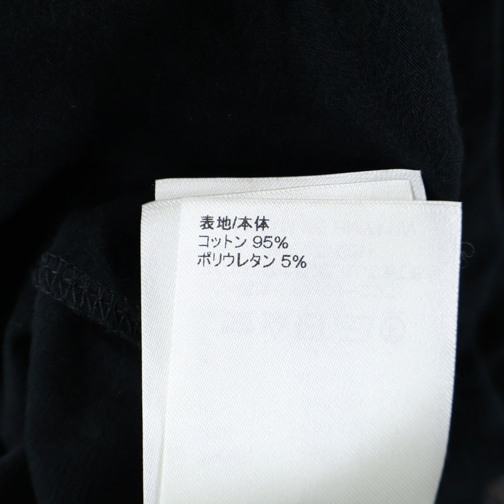 LOUIS VUITTON(ルイヴィトン) 22SS ロゴ刺繍 タートルネック ロングスリーブ 長袖Tシャツ カットソー ブラック RM221M I05 HMY11W