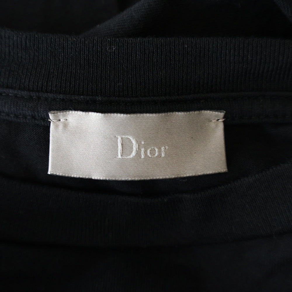 DIOR(ディオール) 18AW BEE刺繍 半袖Tシャツ ブラック 733J603O0446