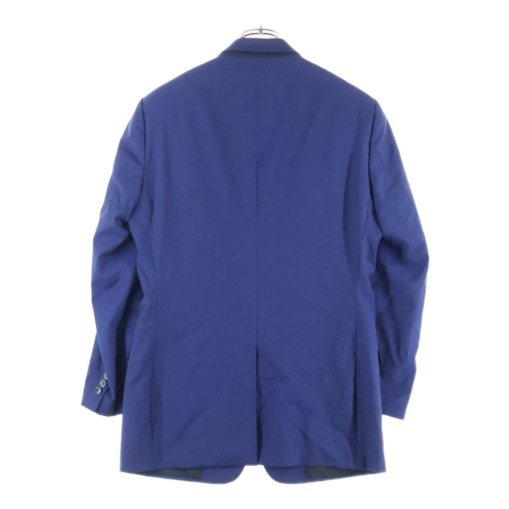 Dior HOMME(ディオールオム) セットアップスーツ ウール ナローラペル 2B テーラードジャケット ノータック スラックスパンツ ネイビー 633C720A3919