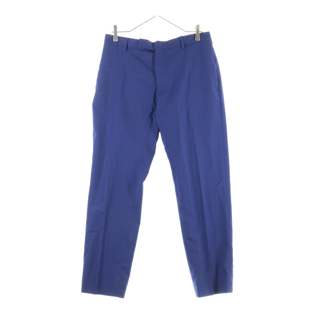 Dior HOMME(ディオールオム) セットアップスーツ ウール ナローラペル 2B テーラードジャケット ノータック スラックスパンツ ネイビー 633C720A3919