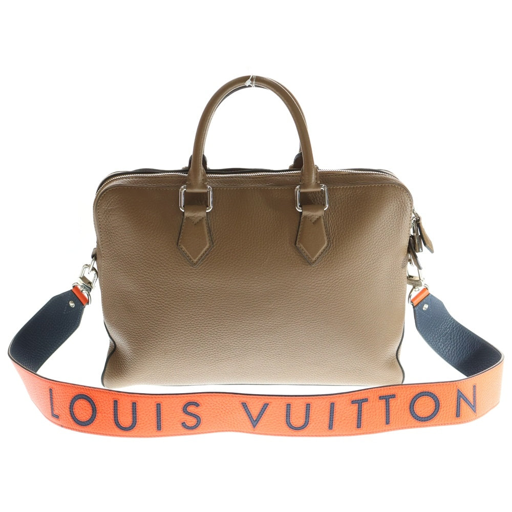LOUIS VUITTON(ルイヴィトン) アルマンドPM 2WAYバッグ ハンドバッグ ショルダーバッグ ブラウン レザー シルバー金具 M53489