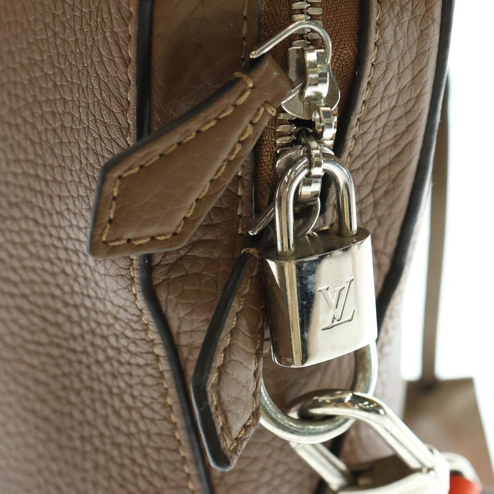 LOUIS VUITTON(ルイヴィトン) アルマンドPM 2WAYバッグ ハンドバッグ ショルダーバッグ ブラウン レザー シルバー金具 M53489