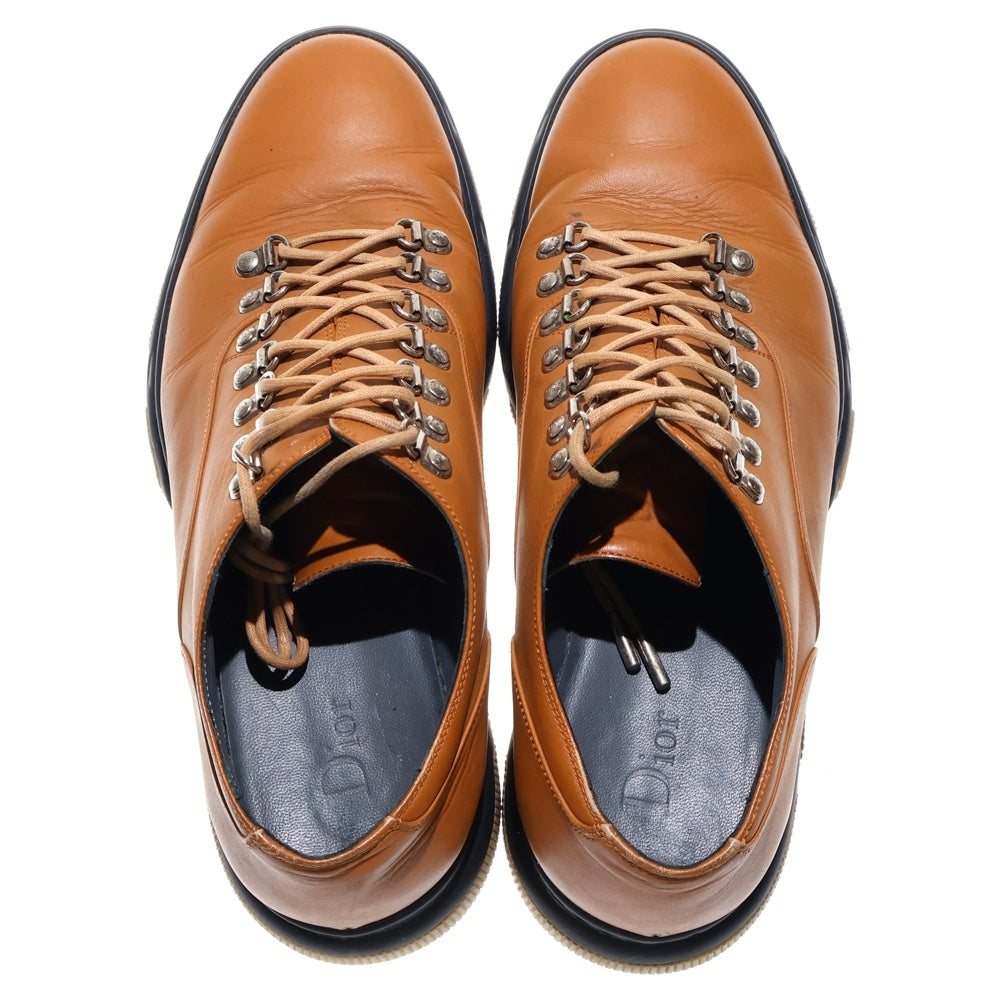 Dior HOMME(ディオールオム) 16SS レザー レースアップ トレッキング ローカットシューズ スニーカー ブラウン