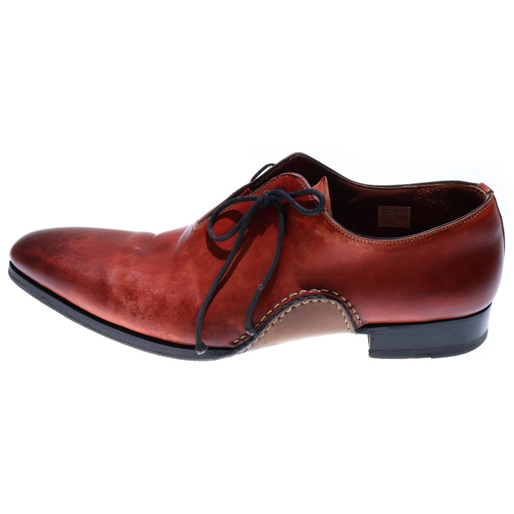 MAGNANNI(マグナーニ) オパンケ パティーヌ レザー レースアップ ローカット ドレス シューズ レッド 16620