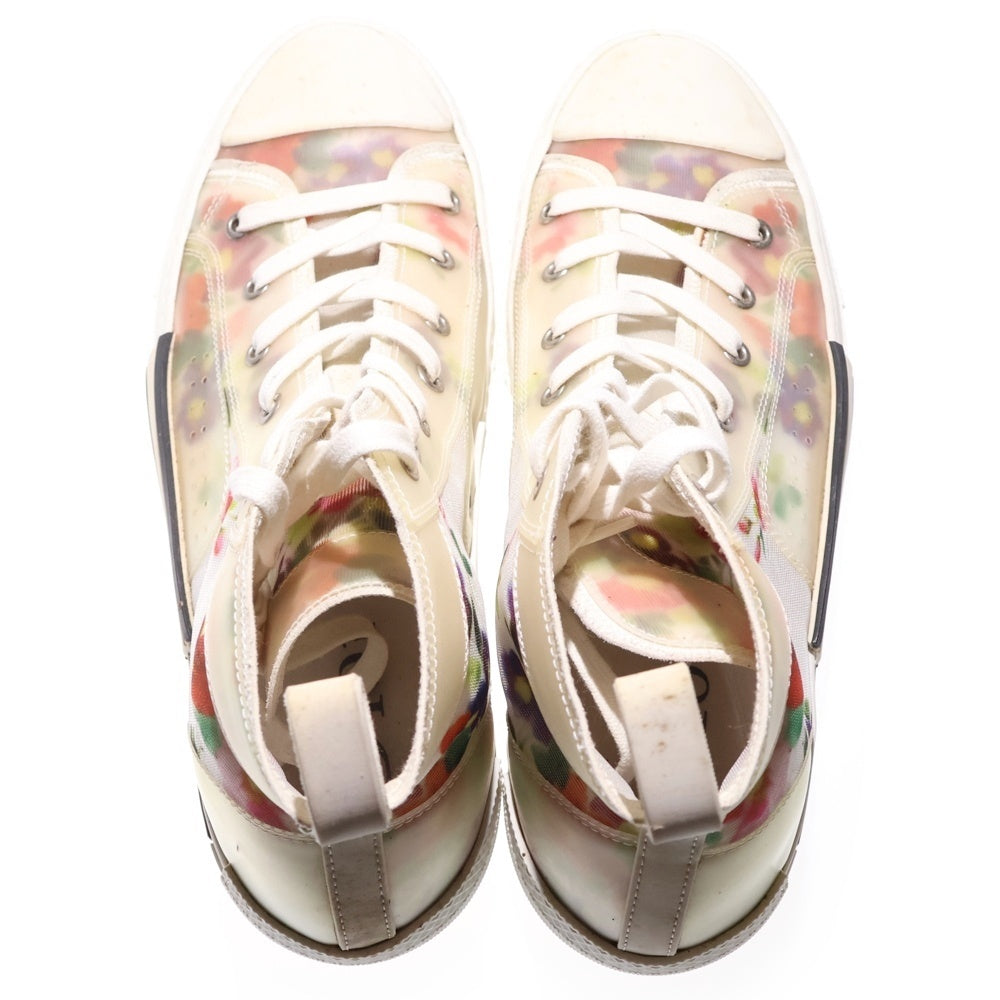 DIOR(ディオール) 19SS オブリークフラワーズ B23 ハイカットスニーカー シューズ 3SH118YJR 42/27cm