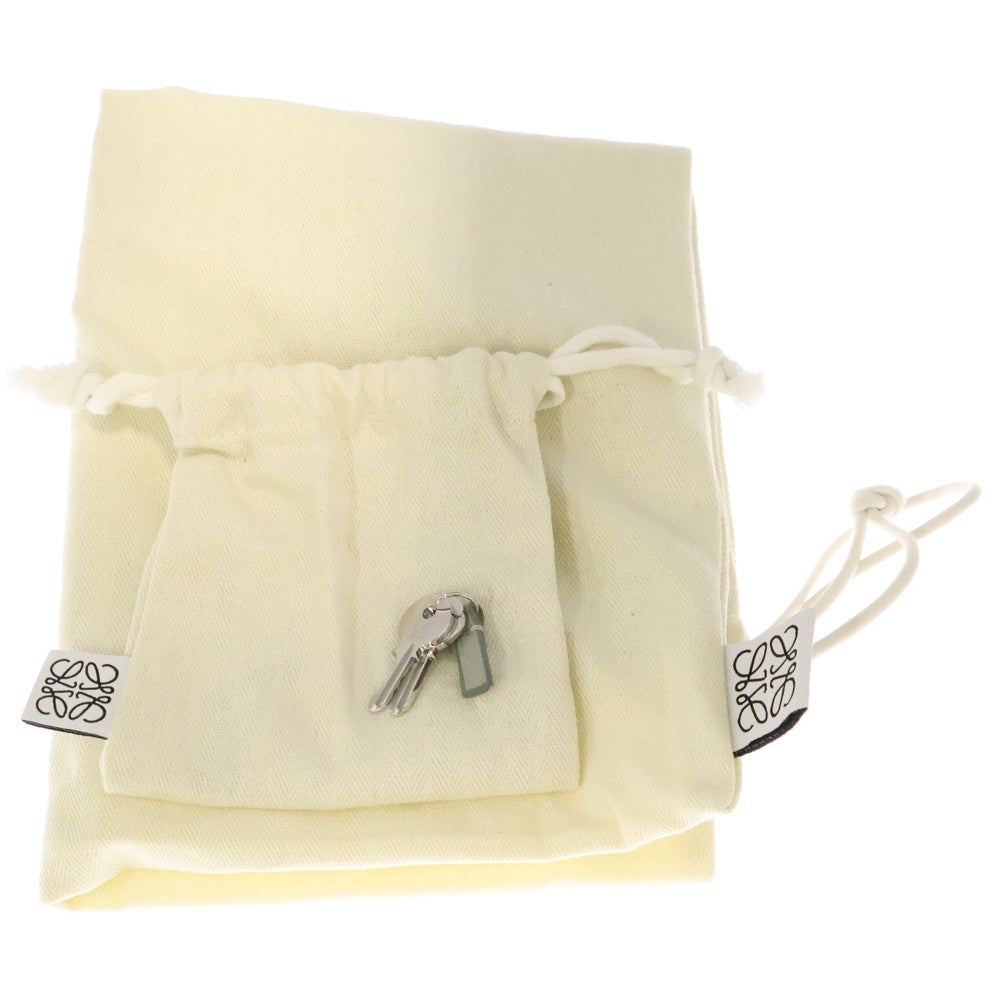 LOEWE(ロエベ) アマソナ19 2WAYハンドバッグ ショルダーバッグ ライトグリーン シルバー金具 レザー