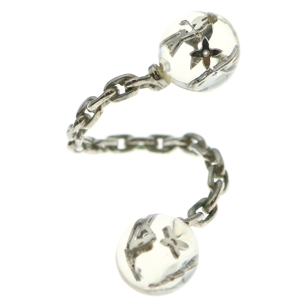 LOUIS VUITTON(ルイヴィトン) バーグ ヴェール アンクルージョン フォーン チェーン クリア リング 指輪 シルバー M65539