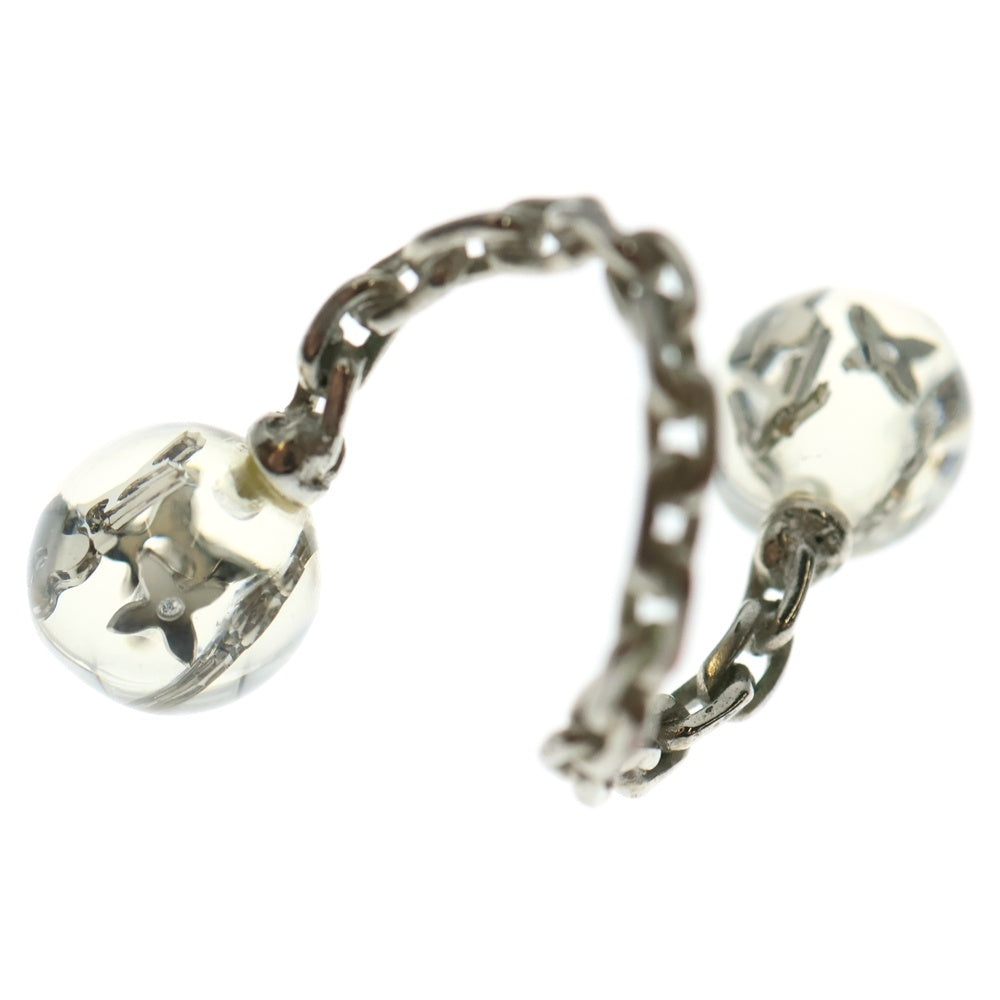 LOUIS VUITTON(ルイヴィトン) バーグ ヴェール アンクルージョン フォーン チェーン クリア リング 指輪 シルバー M65539