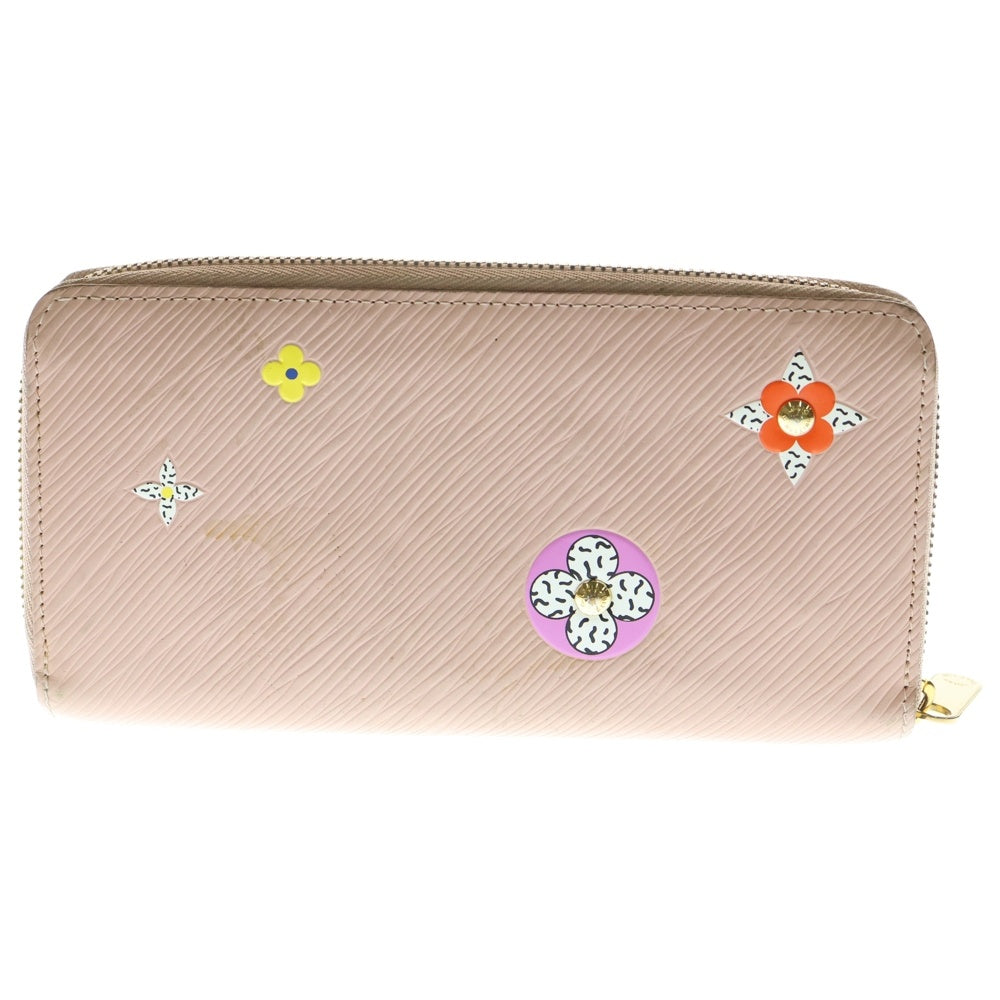 LOUIS VUITTON(ルイヴィトン) エピ モノグラムフラワー ジッピー・ウォレット ロングウォレット 長財布 ピンク ローズバレリーヌ ゴールド金具 M62067