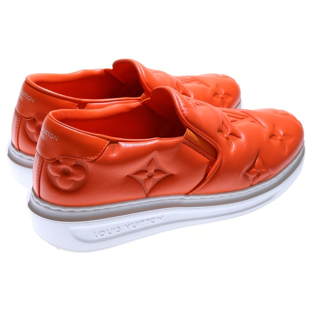 LOUIS VUITTON(ルイヴィトン) ビバリーヒルズライン モノグラム レザー スリッポン オレンジ 靴
