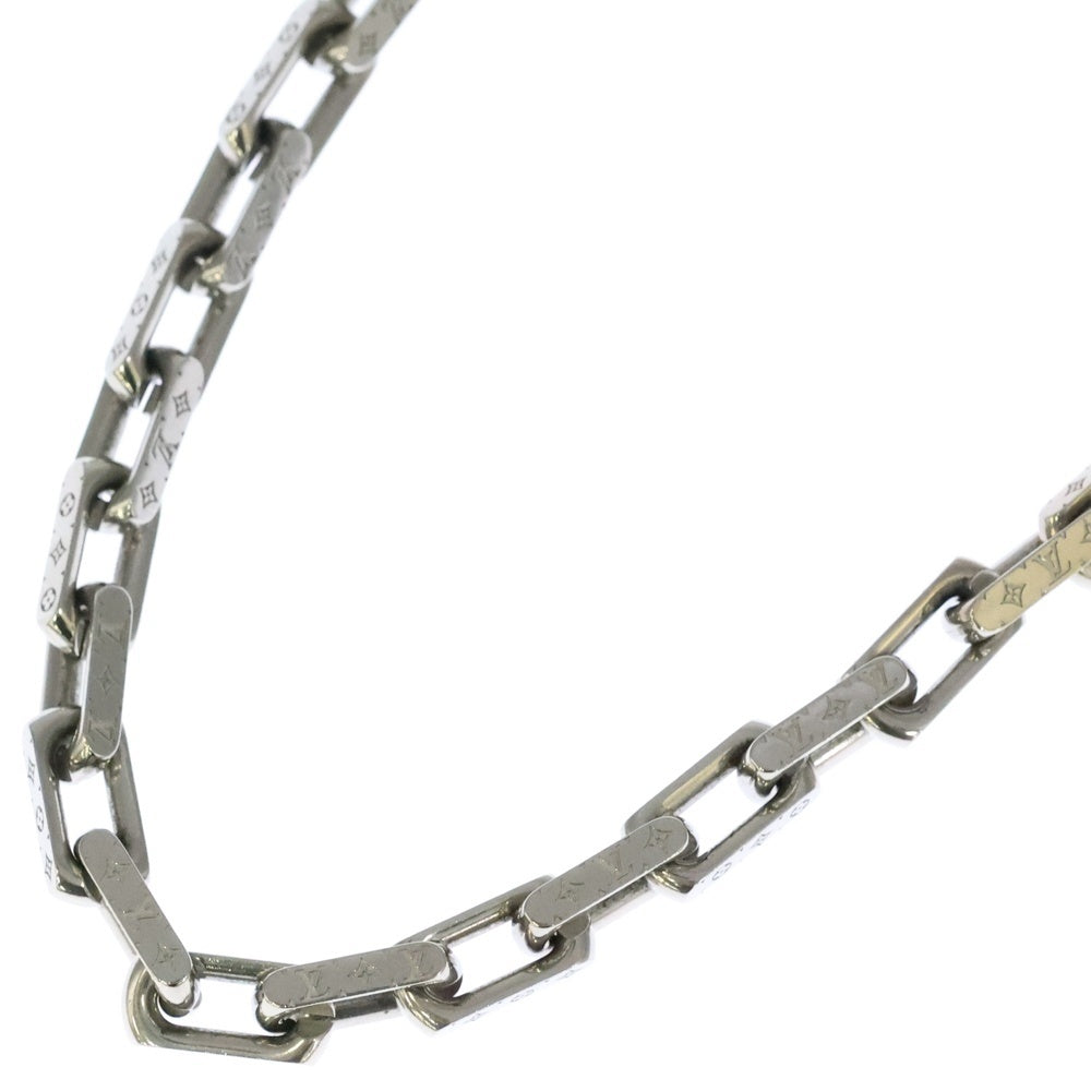 LOUIS VUITTON(ルイヴィトン) コリエ ネックレス チェーン モノグラム ネックレス シルバー M00307