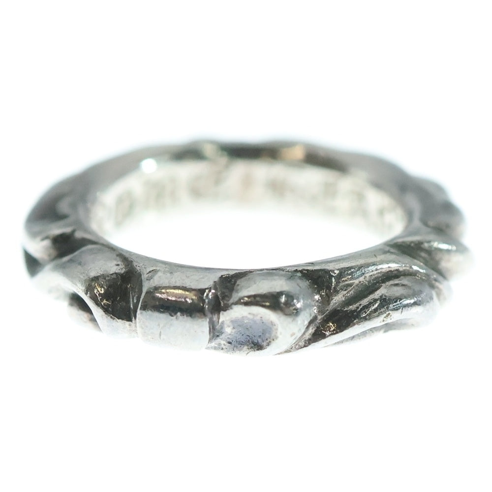 CHROME HEARTS(クロムハーツ) SCRL BAND スクロールバンド リング シルバー BCA351