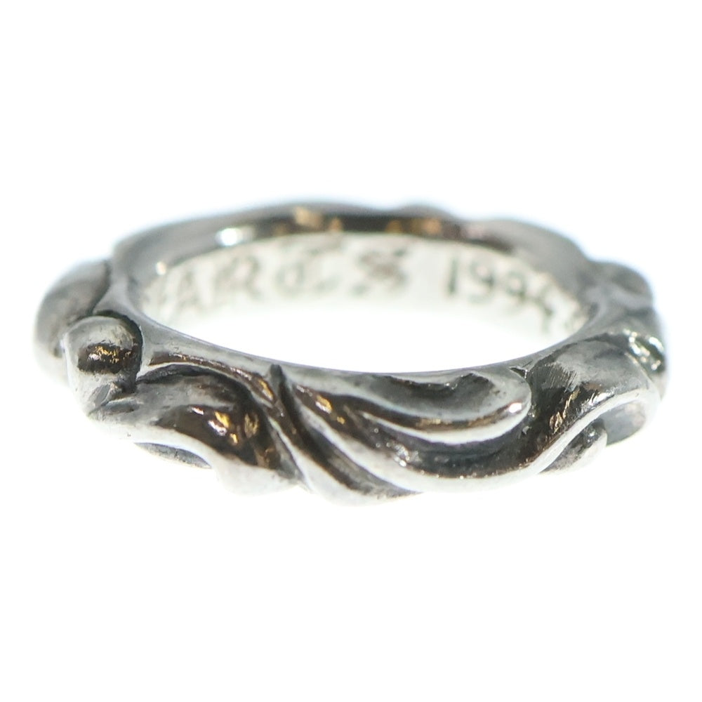 CHROME HEARTS(クロムハーツ) SCRL BAND スクロールバンド リング シルバー BCA351