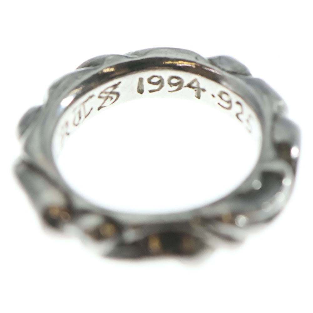 CHROME HEARTS(クロムハーツ) SCRL BAND スクロールバンド リング シルバー BCA351