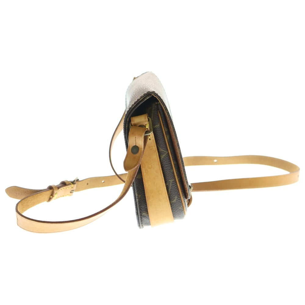 LOUIS VUITTON(ルイヴィトン) モノグラム カルトシエールPM ブラウン PVC ショルダーバッグ M51254
