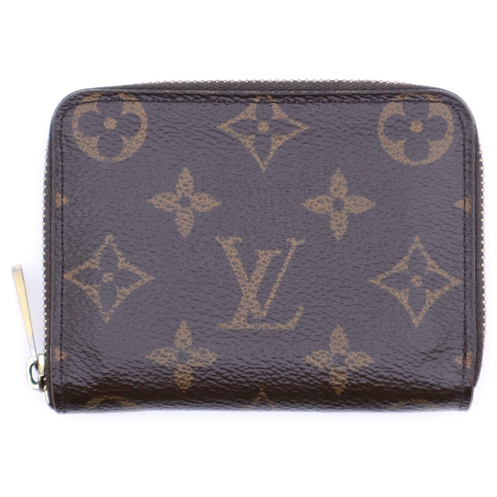 LOUIS VUITTON(ルイヴィトン) モノグラム ジッピーコインパース コインケース コンパクトウォレット 財布 ブラウン PVC M60067 ゴールド金具