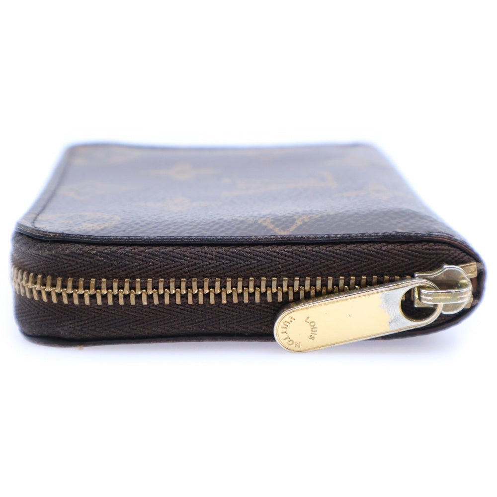 LOUIS VUITTON(ルイヴィトン) モノグラム ジッピーコインパース コインケース コンパクトウォレット 財布 ブラウン PVC M60067 ゴールド金具