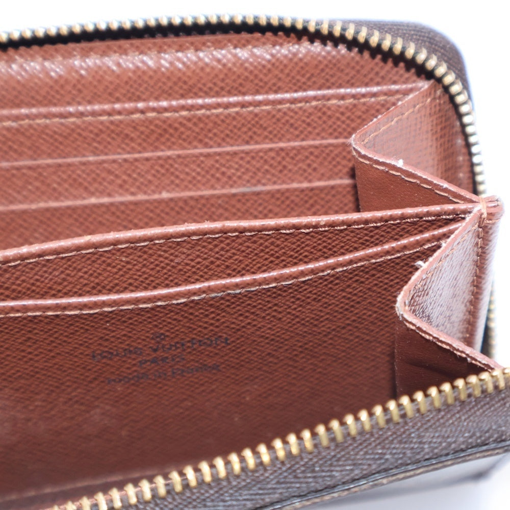 LOUIS VUITTON(ルイヴィトン) モノグラム ジッピーコインパース コインケース コンパクトウォレット 財布 ブラウン PVC M60067 ゴールド金具