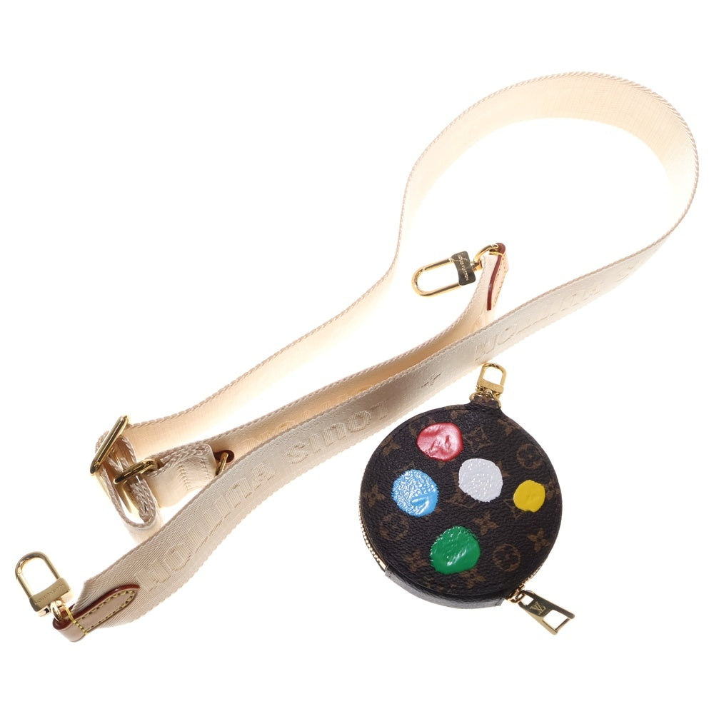 LOUIS VUITTON(ルイヴィトン) LV×YK モノグラム オンザゴーPM 2WAYバッグ ハンドバッグ ショルダーバッグ ブラウン×マルチカラー レザー×PVC M46380 ゴールド金具