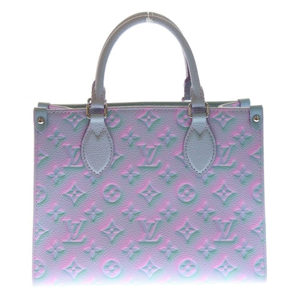 LOUIS VUITTON(ルイヴィトン) モノグラムアンプラント オンザゴーPM リラ サマースターダスト ハンドバッグ RFID M46067 レディース