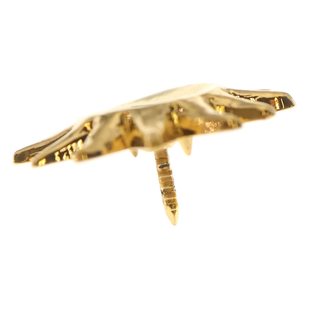 Christian Lacroix(クリスチャンラクロワ) ロゴ 太陽モチーフ ピンバッジ ゴールド レディース