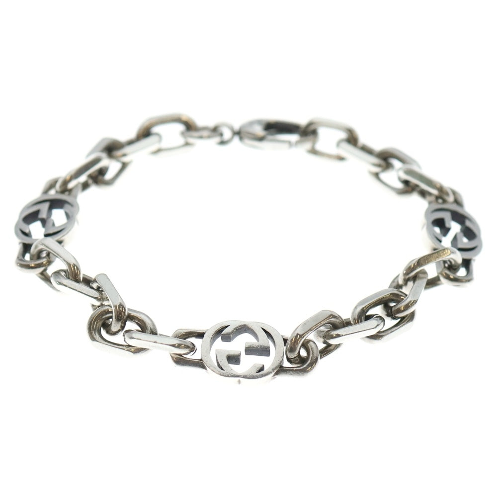 GUCCI(グッチ) インターロッキングG ブレスレット Ag925 SV シルバー