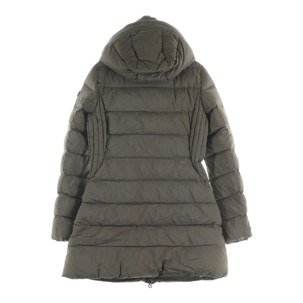 TATRAS(タトラス) SABRINA サブリナ ドローコード付き ダブルジップ フーデッドダウンコート レディース カーキ LTA15A4393