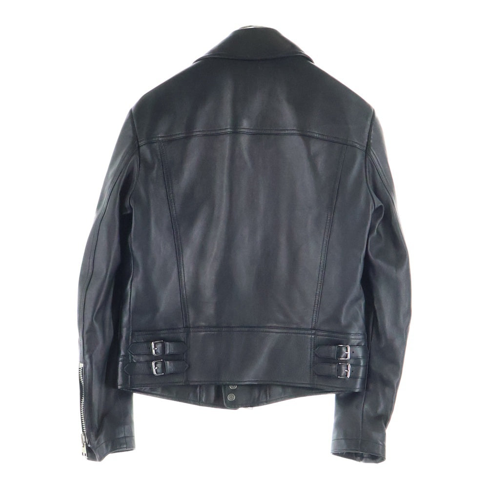 TOM FORD(トムフォード) レザー ライダースジャケット ブラック #46