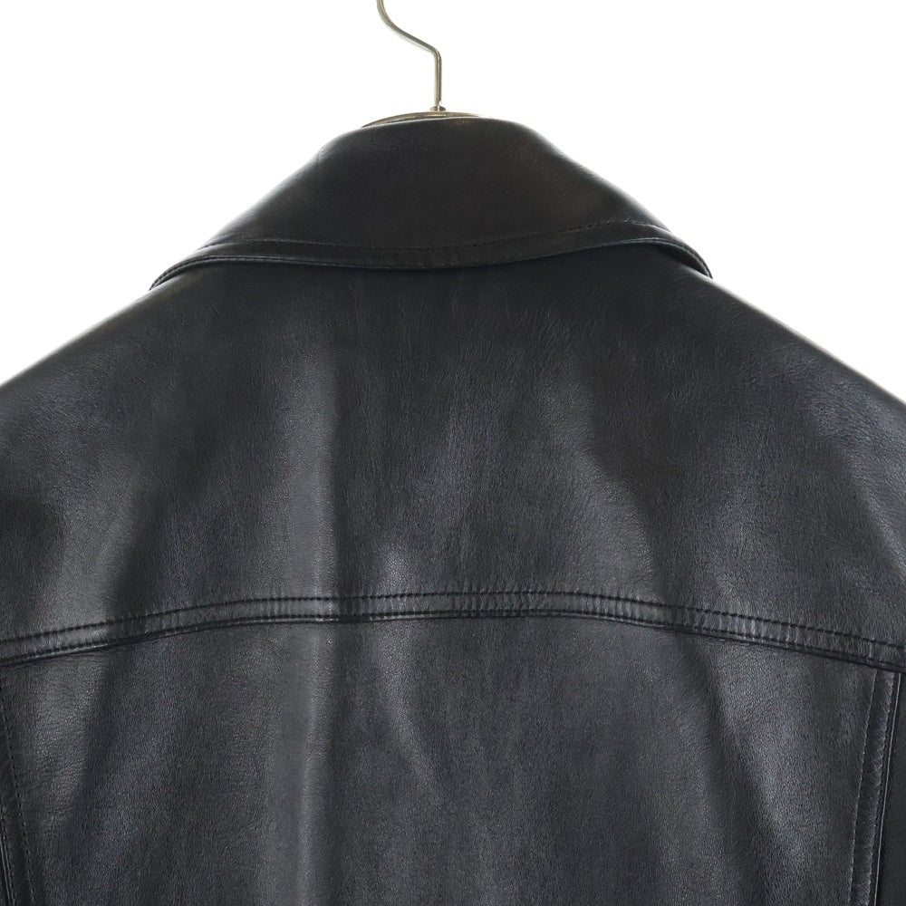 TOM FORD(トムフォード) レザー ライダースジャケット ブラック #46