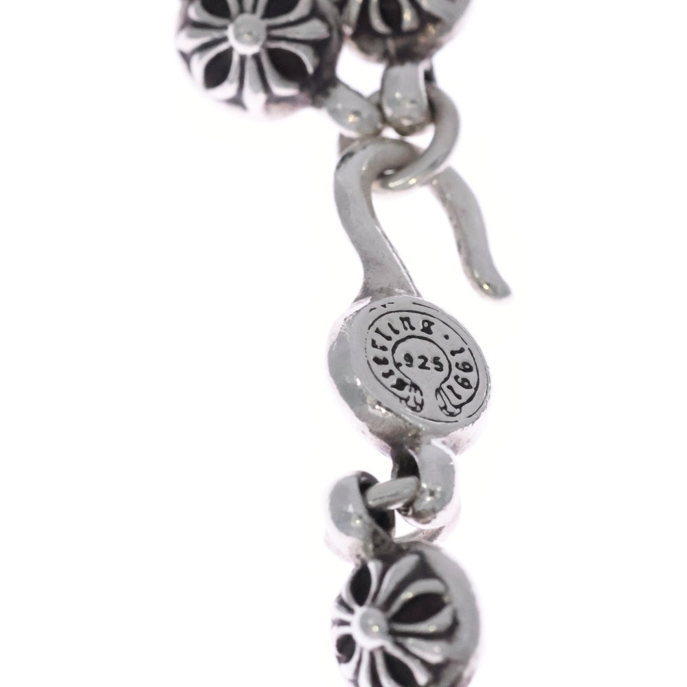CHROME HEARTS(クロムハーツ) #1 CRSBL CHN SML CH CRS クロスボールチェーン スモールCHクロス ネックレス シルバー BCA193