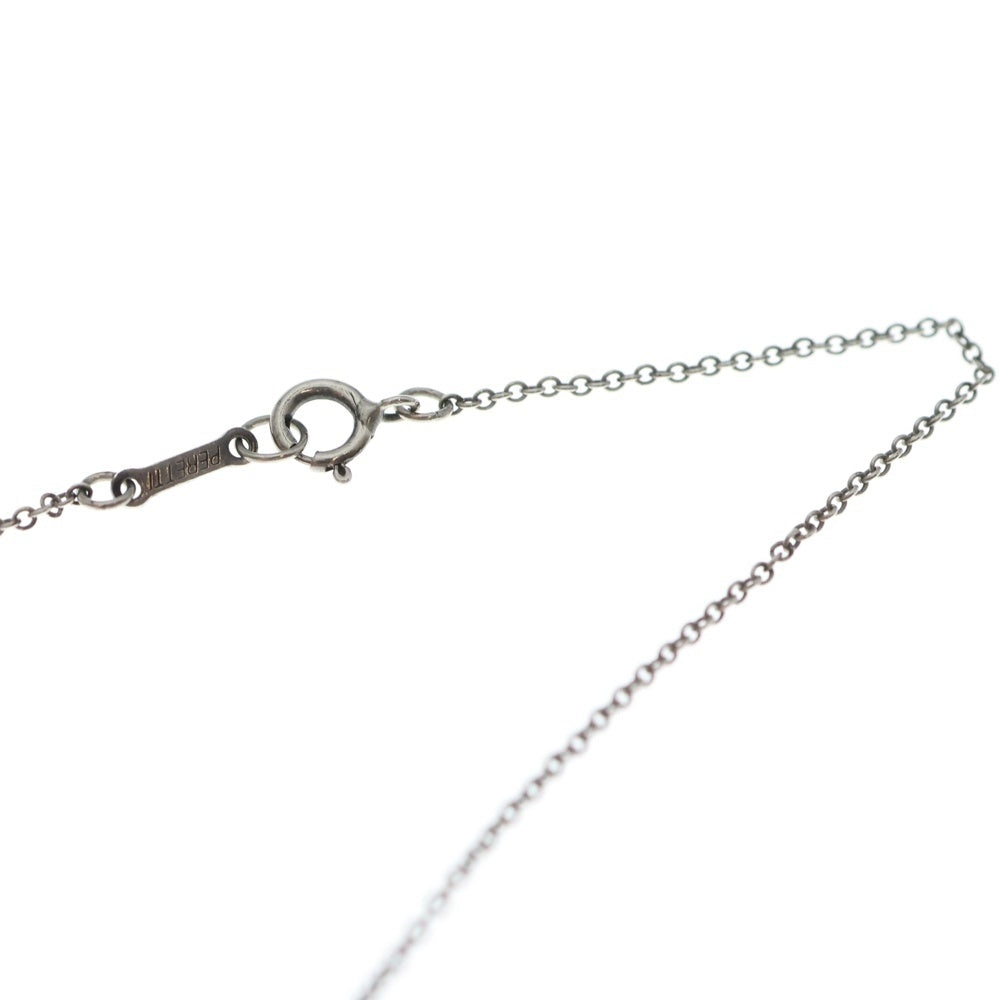 TIFFANY & Co.(ティファニー) エルサ・ペレッティ ティアドロップ スモールクロス ネックレス SV925 シルバー アクセサリー レディース